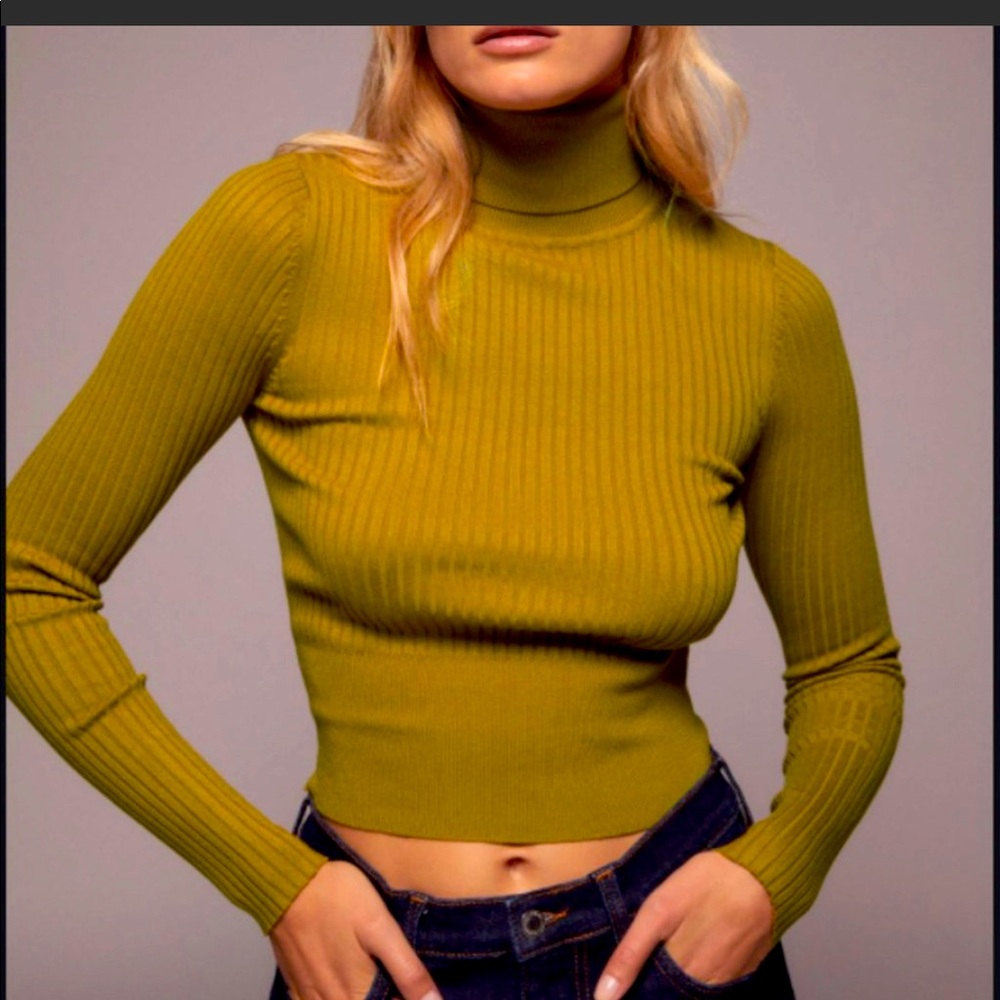 ZARA Ribbed Knit Sweater